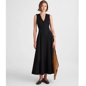 Elegant Black Sleeveless Mini Dress